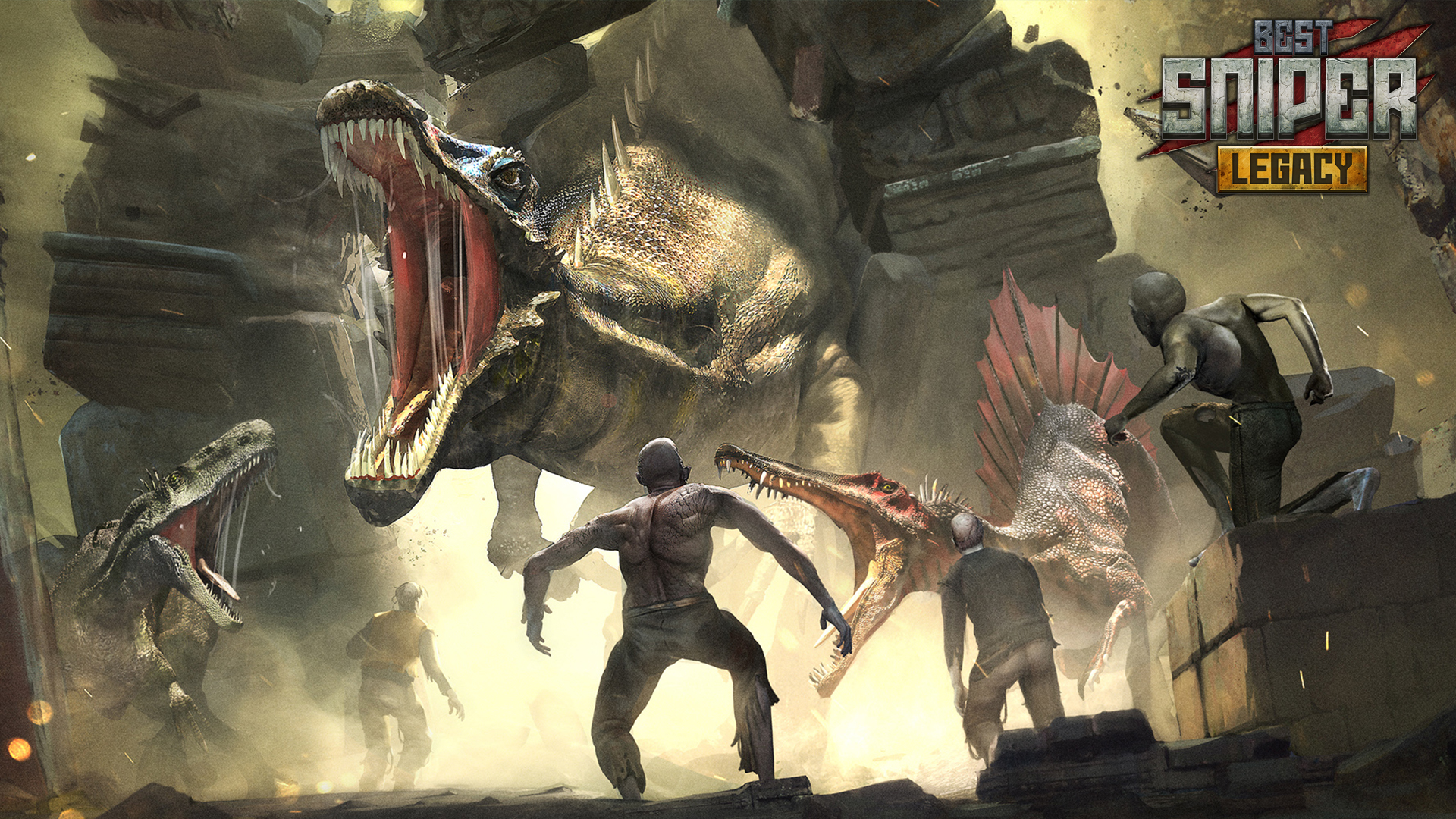 best sniper legacy: dino hunt & shooter 3d vertical card thumbnail