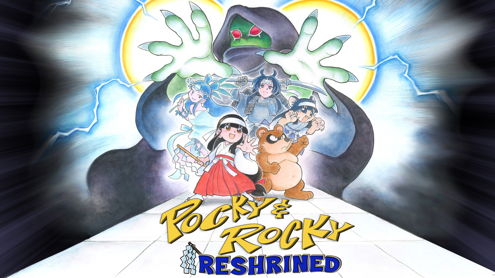POCKY & ROCKY RESHRINED PS4 JAPAN NEW GAME IN ENGLISH FRANCAIS DE KR