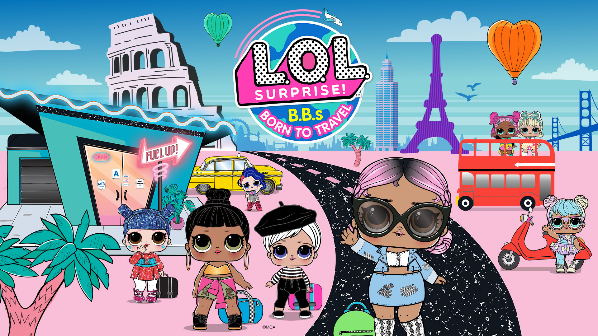 L.O.L. Surprise! B.B.s BORN TO TRAVEL