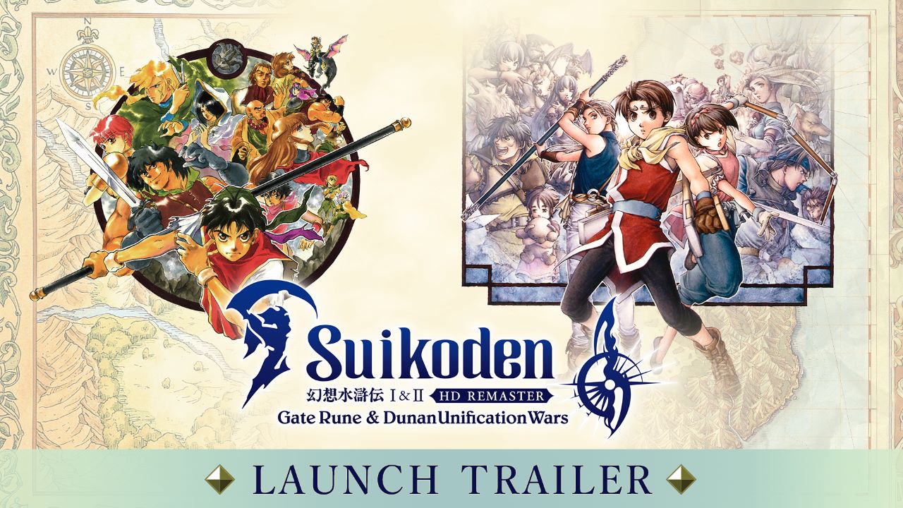 Suikoden I&II HD Remaster Gate Rune and Dunan Unification Wars for