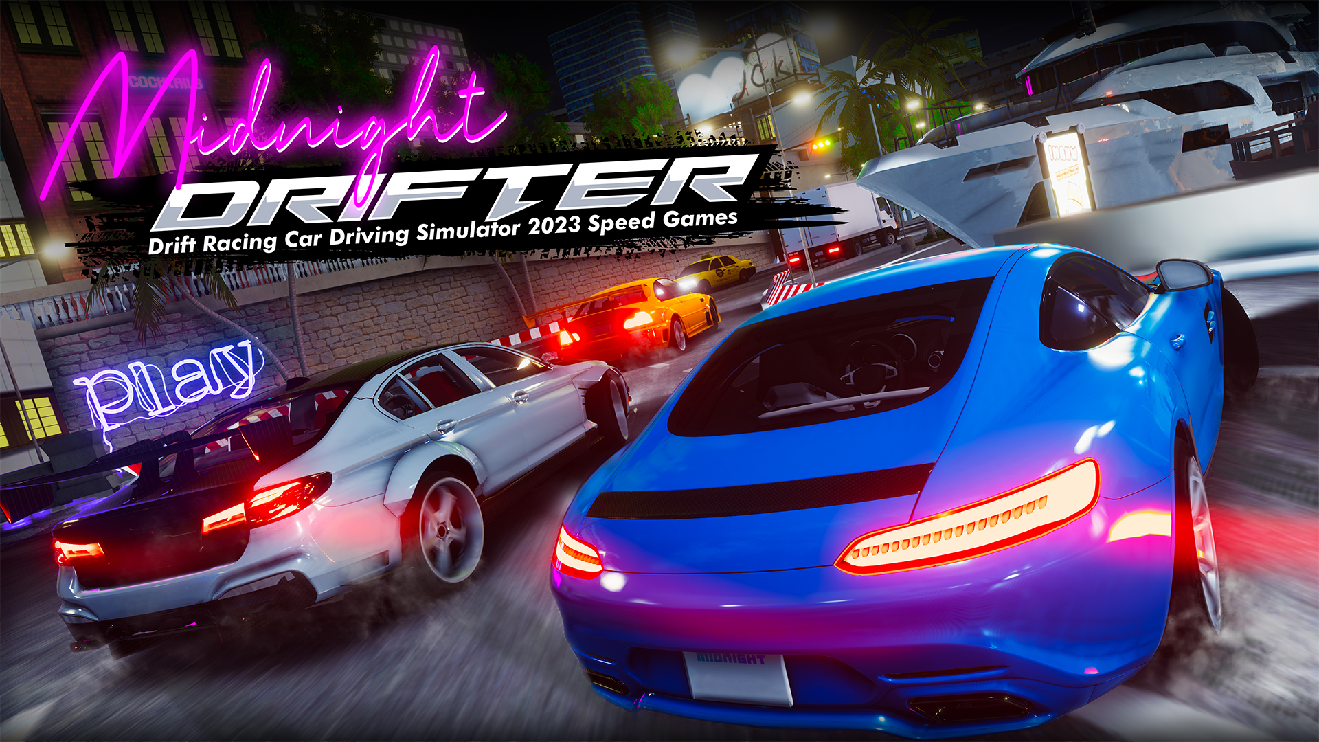 Midnight Drifter-Drift Racing Car Racing Driving Simulator 2023 Speed Games Nintendo Switch game deal