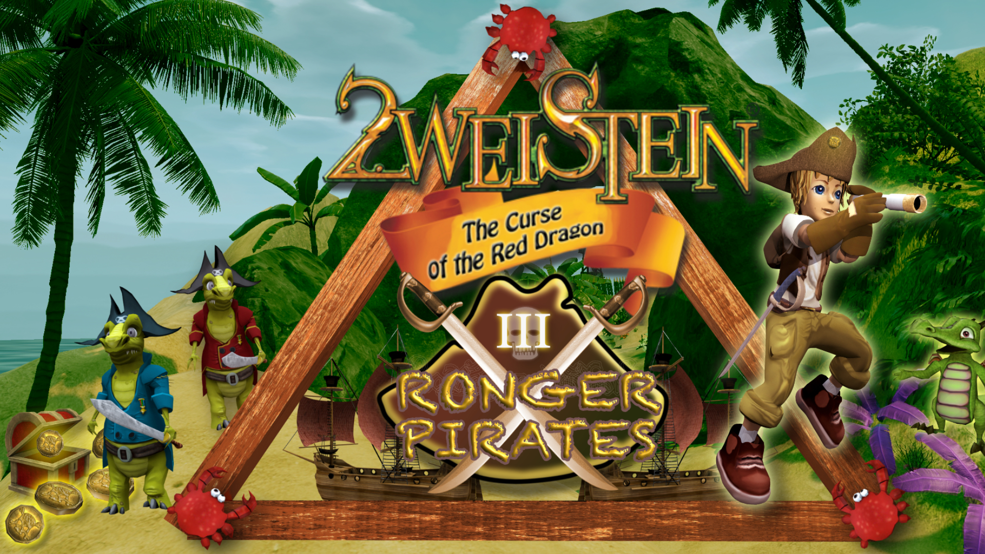 2weistein The Curse of the Red Dragon 3 - Ronger Pirates Nintendo Switch game deal
