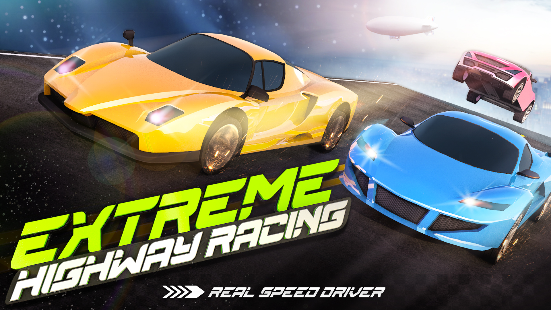 extreme highway racing: real speed driver vertical card thumbnail