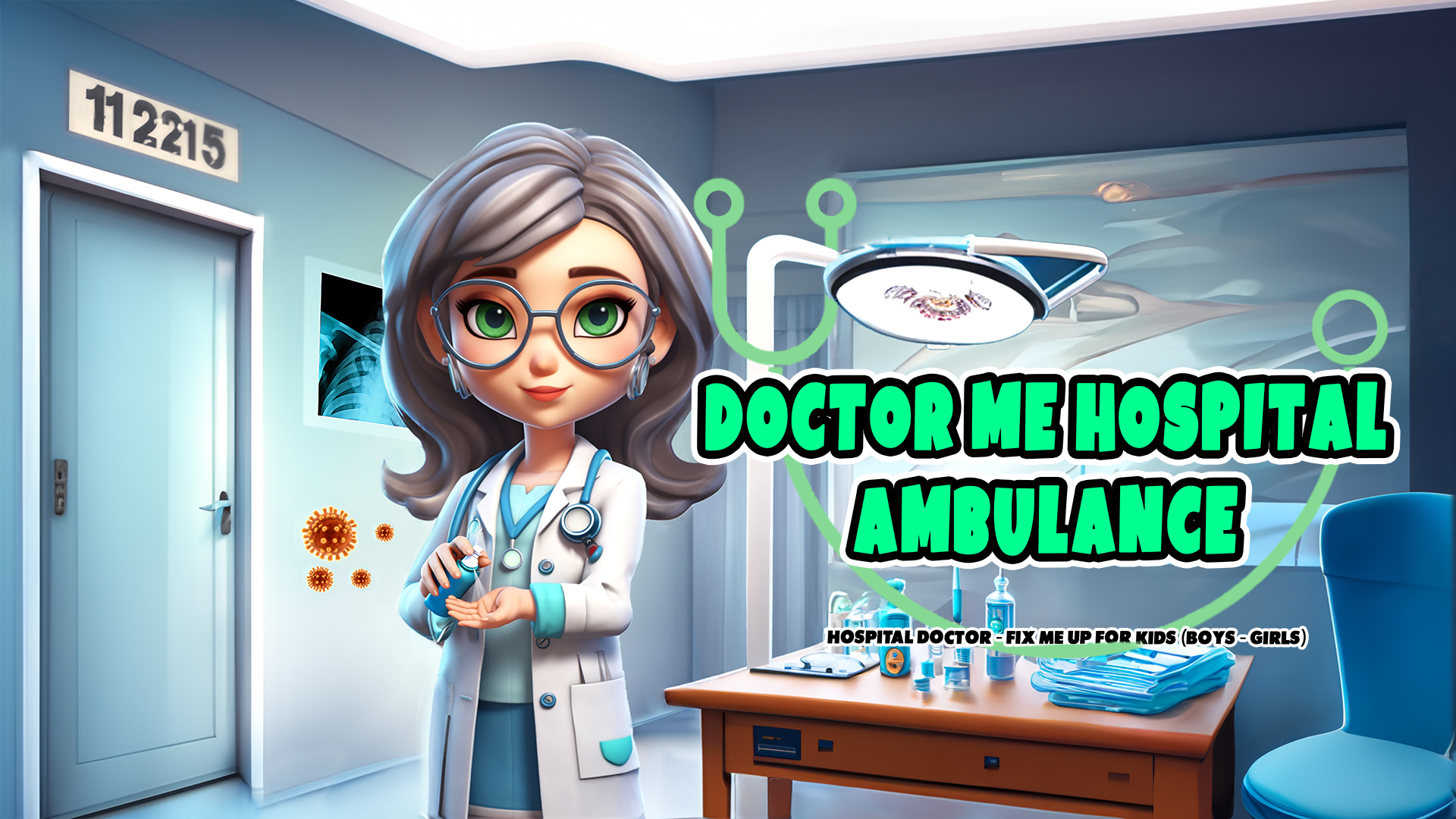 hospital doctor - fix me up for kids vertical card thumbnail