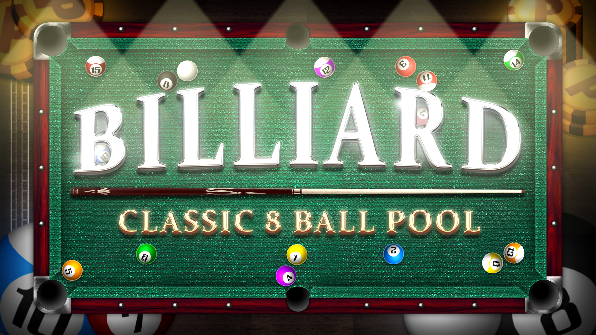 billiard: classic 8 ball pool vertical card thumbnail
