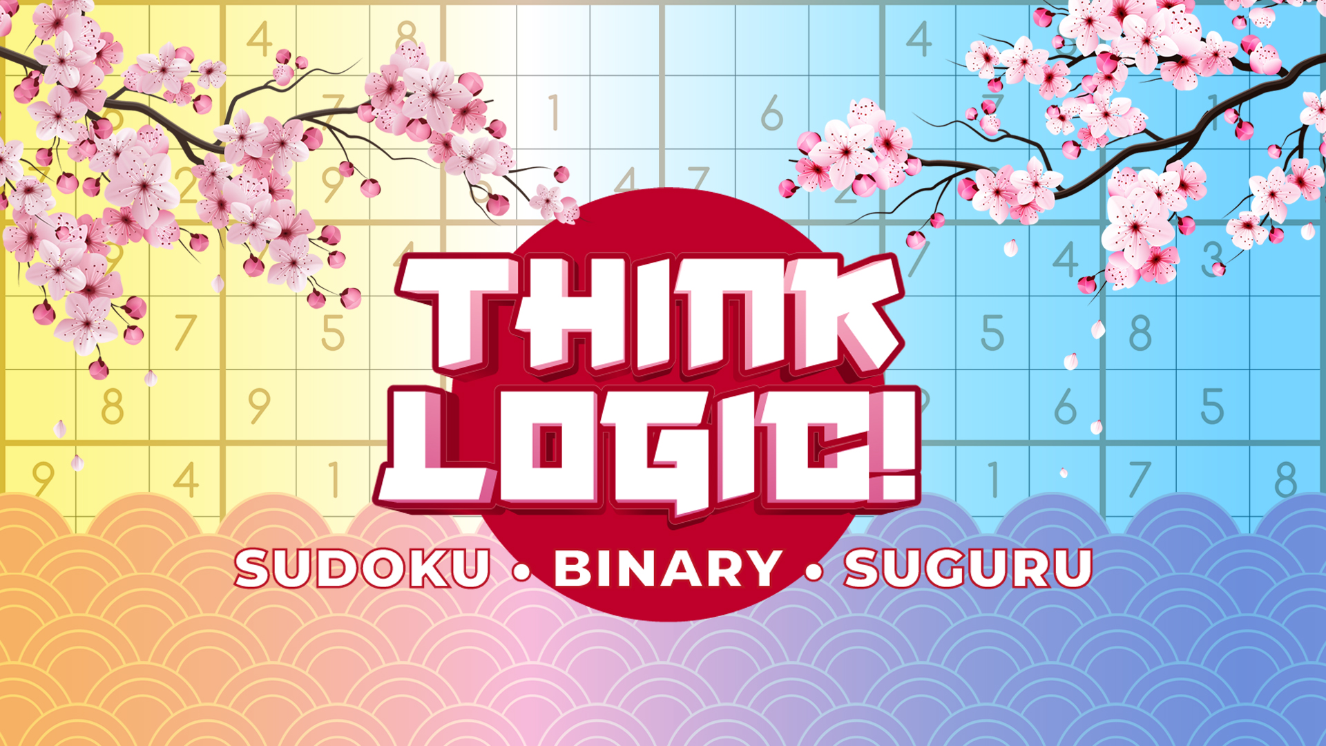 think logic! sudoku - binary - suguru vertical card thumbnail