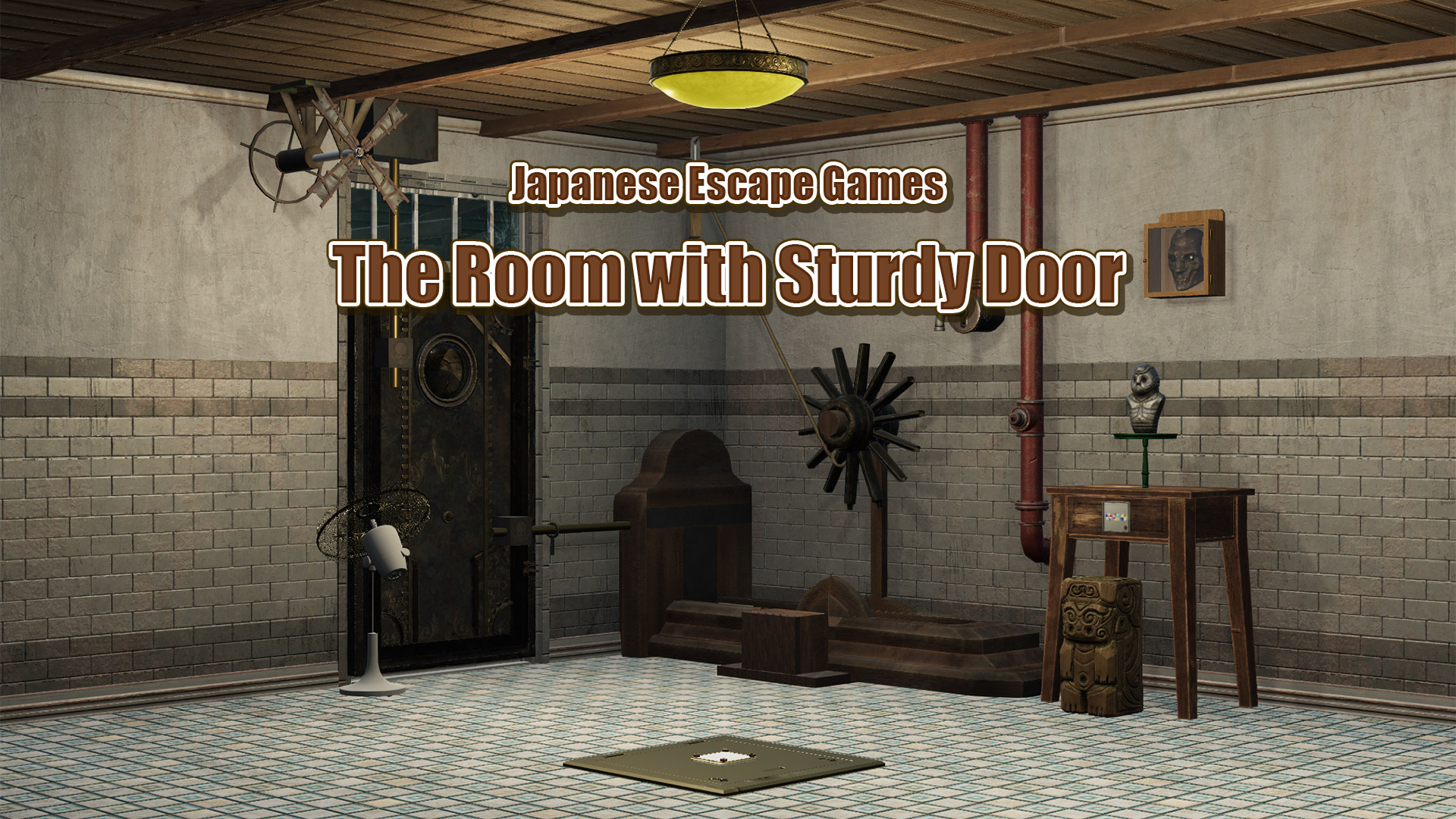 japanese escape from the room with sturdy door vertical card thumbnail