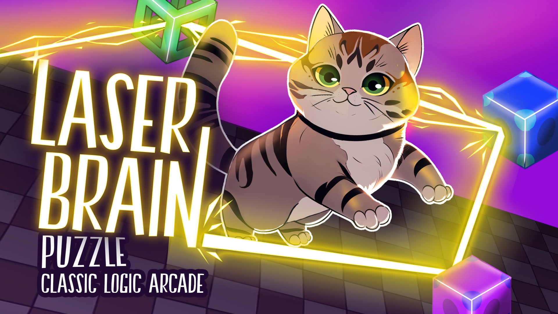 Laser Brain Puzzle: Logic Arcade