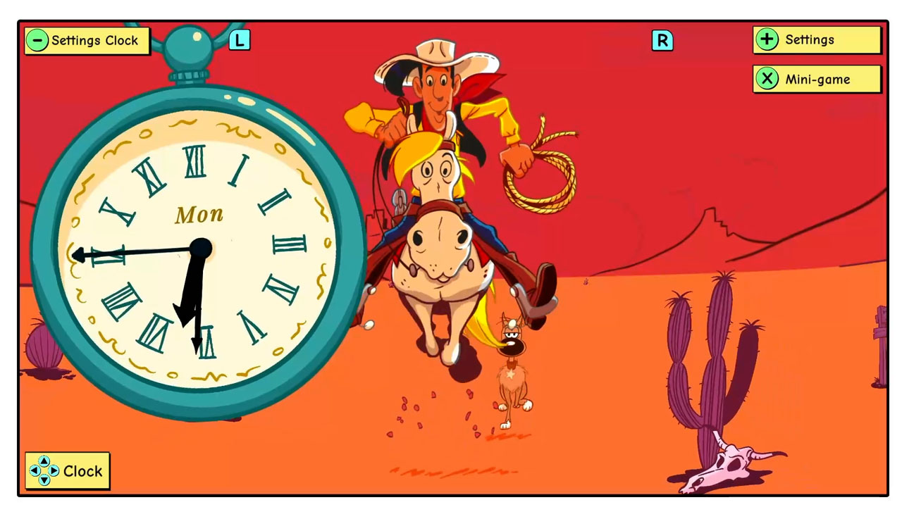 Lucky Luke - Clock Nintendo Switch gameplay screenshot 2 of 7