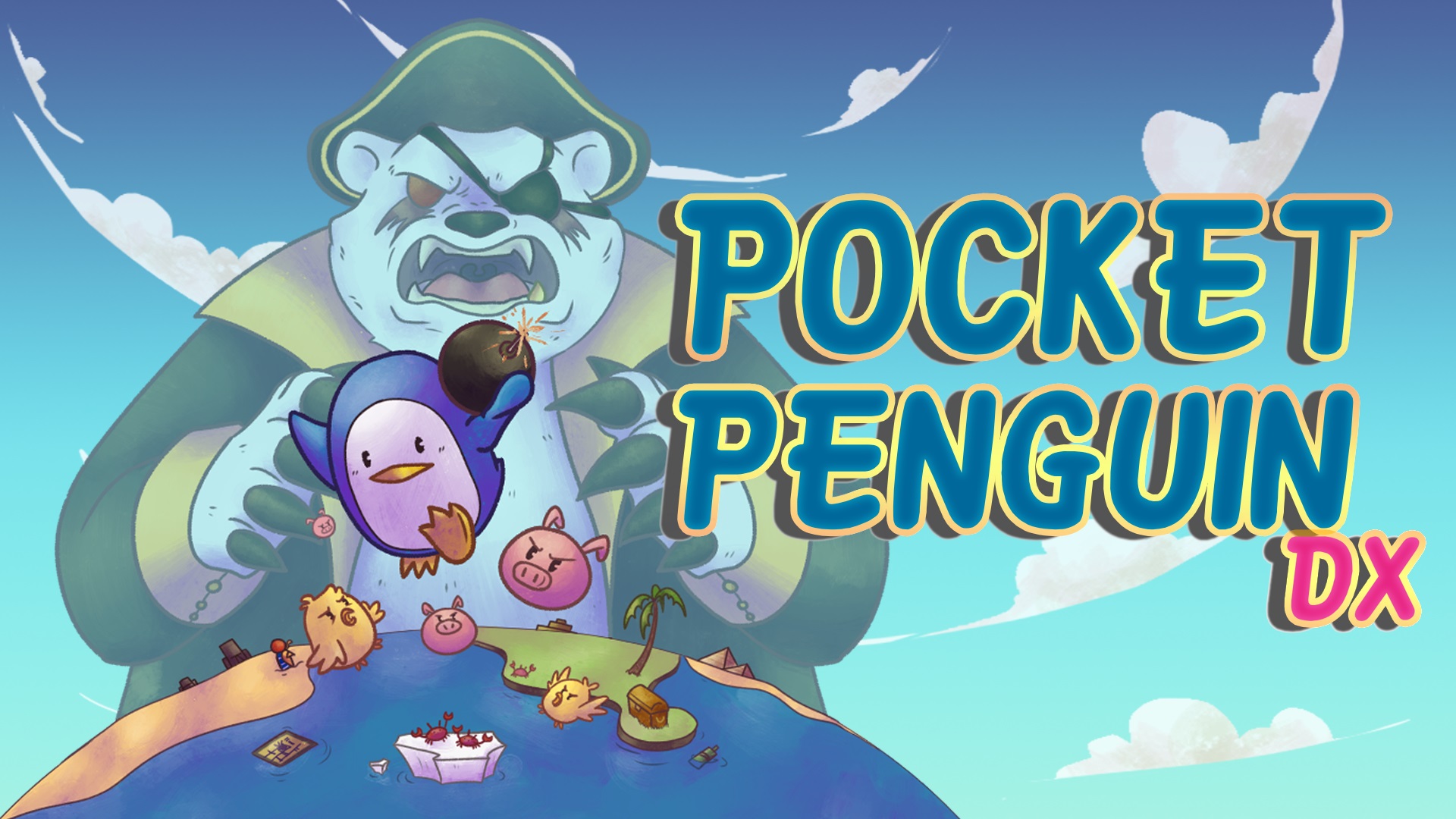 Pocket Penguin DX: A Retro Style Adventure