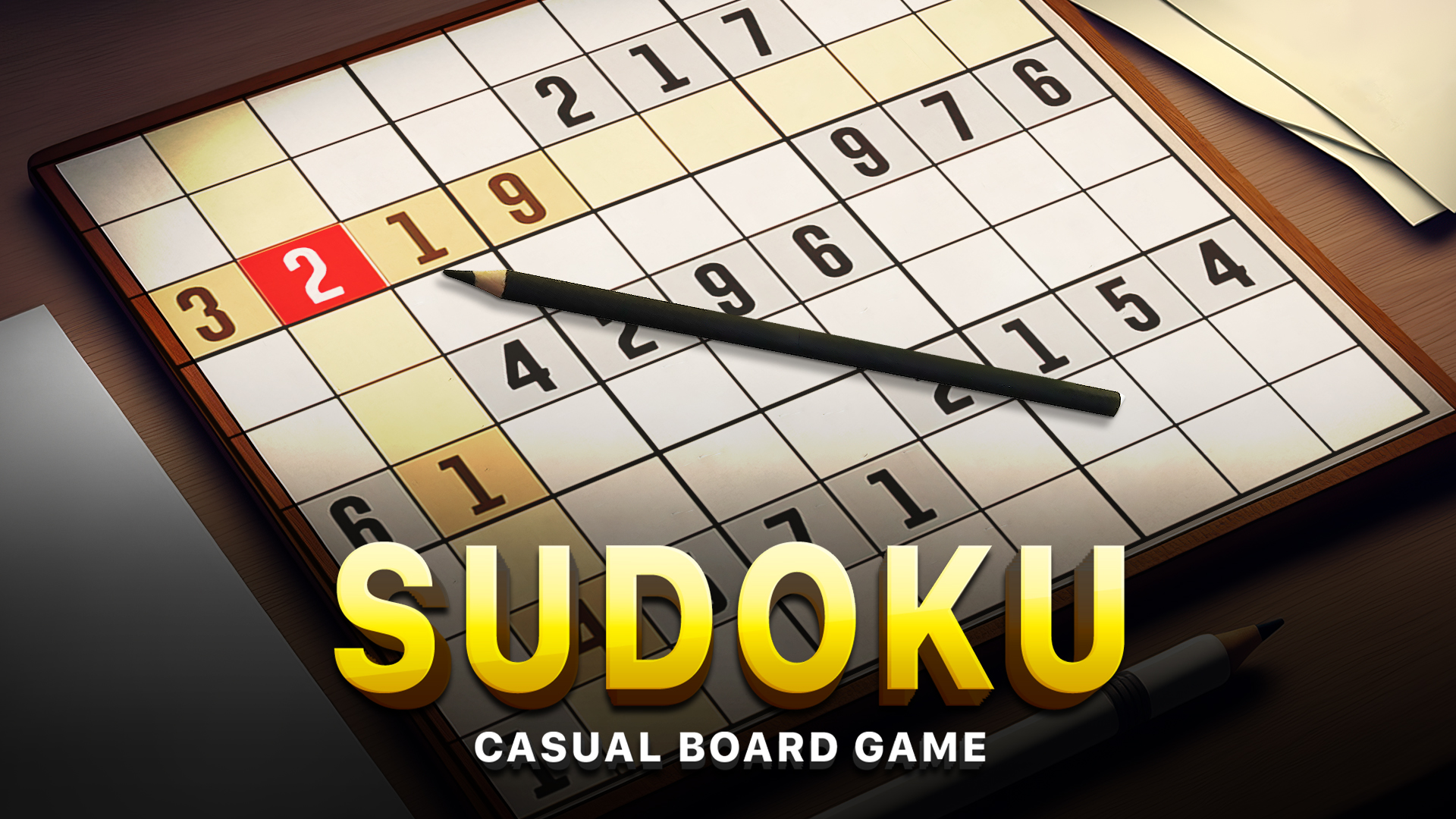 sudoku: casual board game vertical card thumbnail