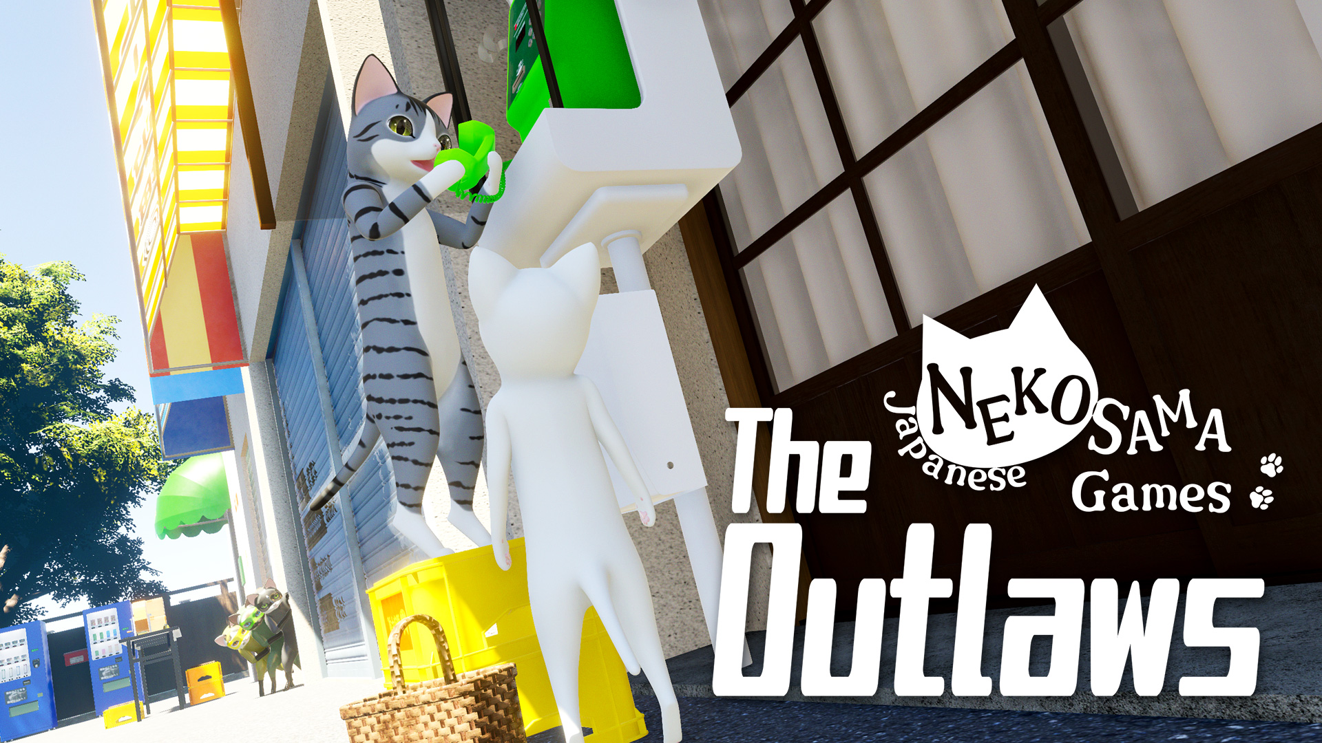japanese nekosama games the outlaws vertical card thumbnail