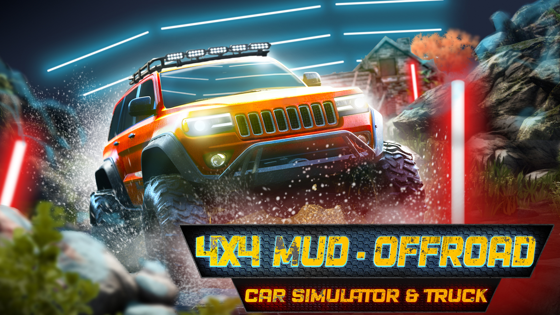 4x4 mud - offroad car simulator & truck vertical card thumbnail
