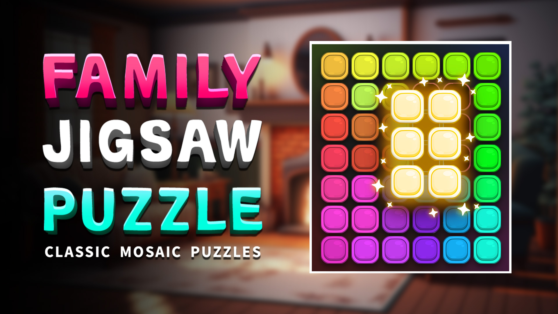 Family Jigsaw Puzzle: Mosaic Puzzles