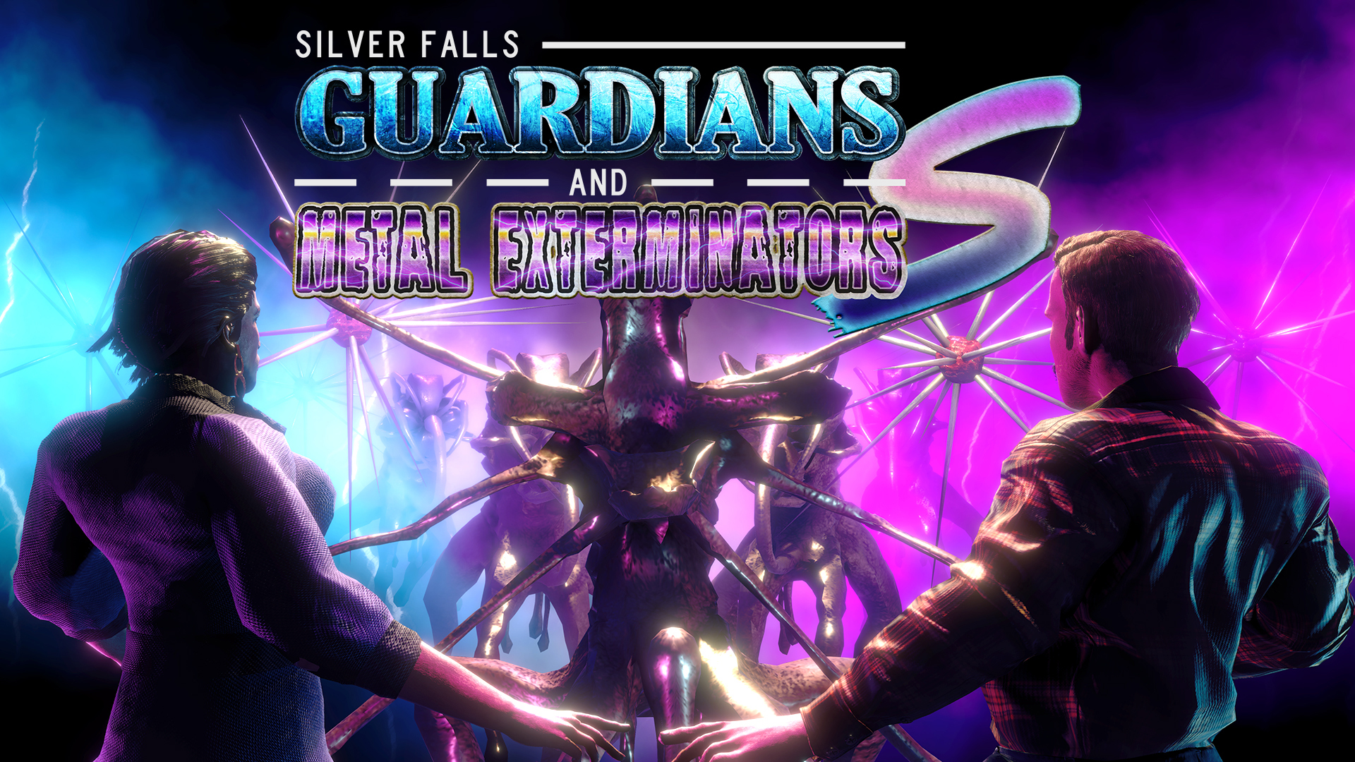silver falls - guardians and metal exterminators s vertical card thumbnail