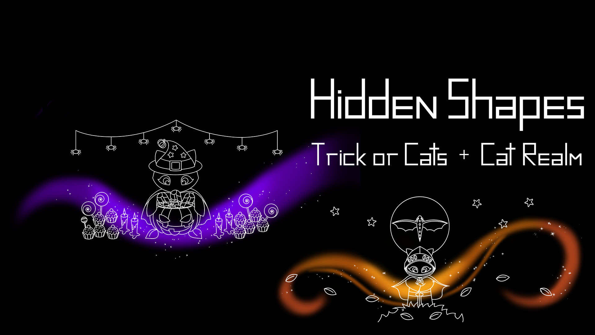 hidden shapes: cat realm + trick or cats vertical card thumbnail