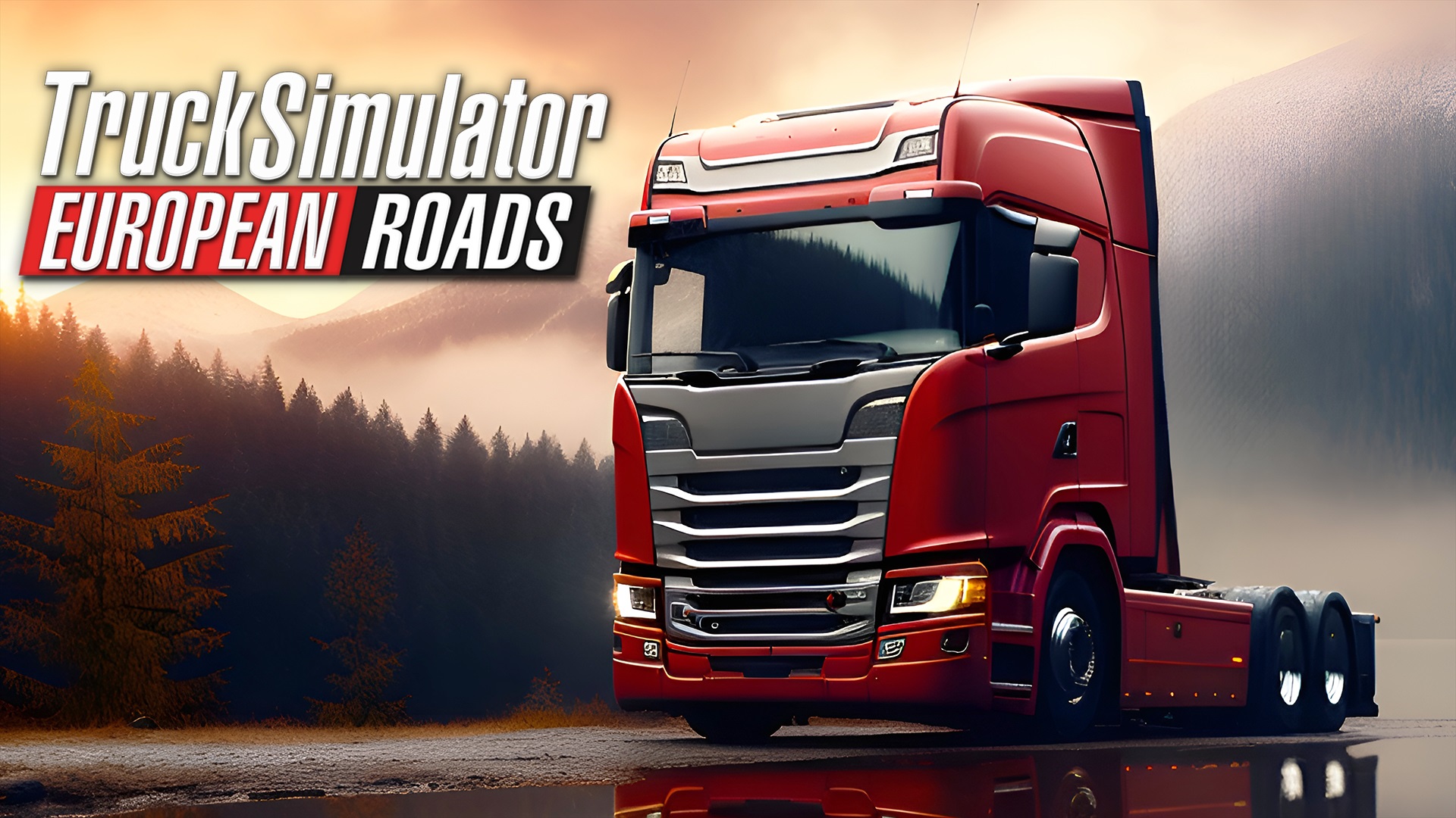 truck simulator: european roads vertical card thumbnail