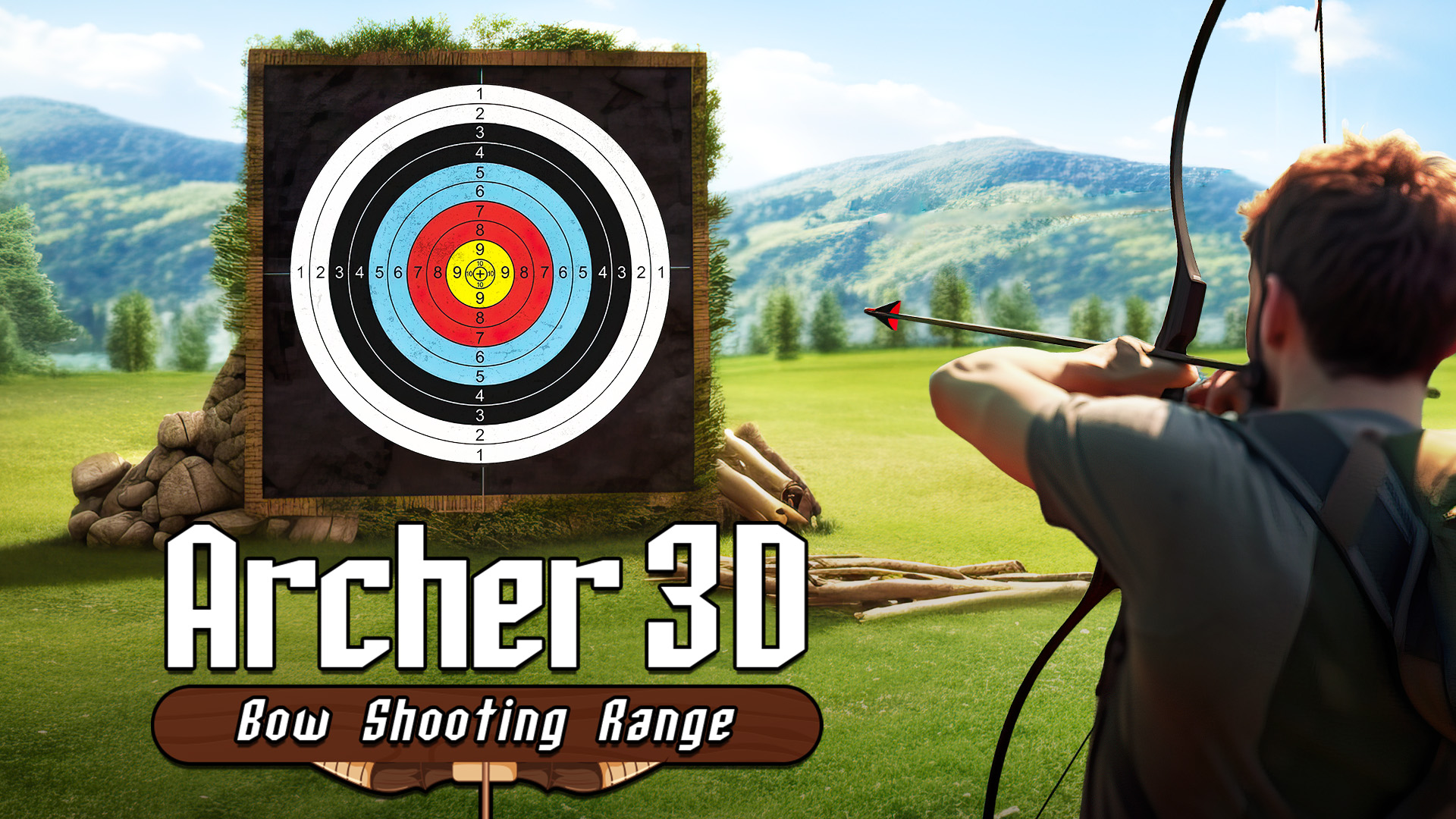 archer 3d: bow shooting range vertical card thumbnail