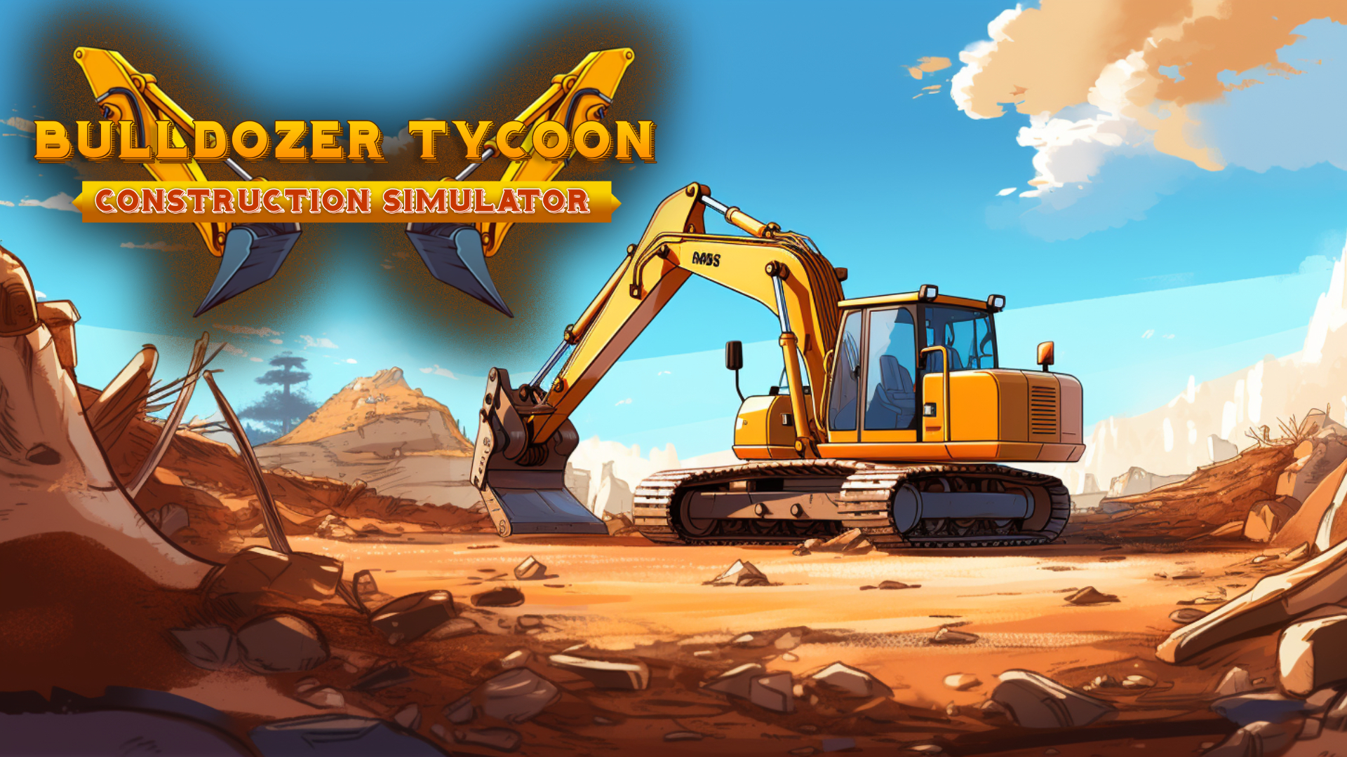 bulldozer tycoon: construction simulator vertical card thumbnail