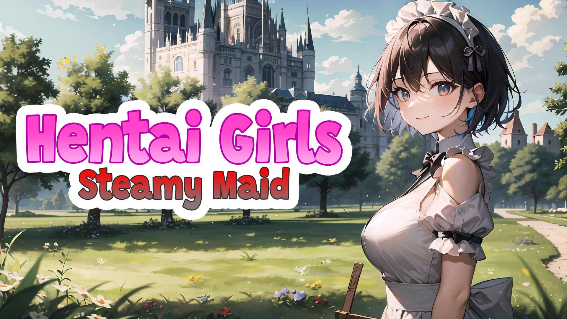 hentai girls: steamy maid vertical card thumbnail
