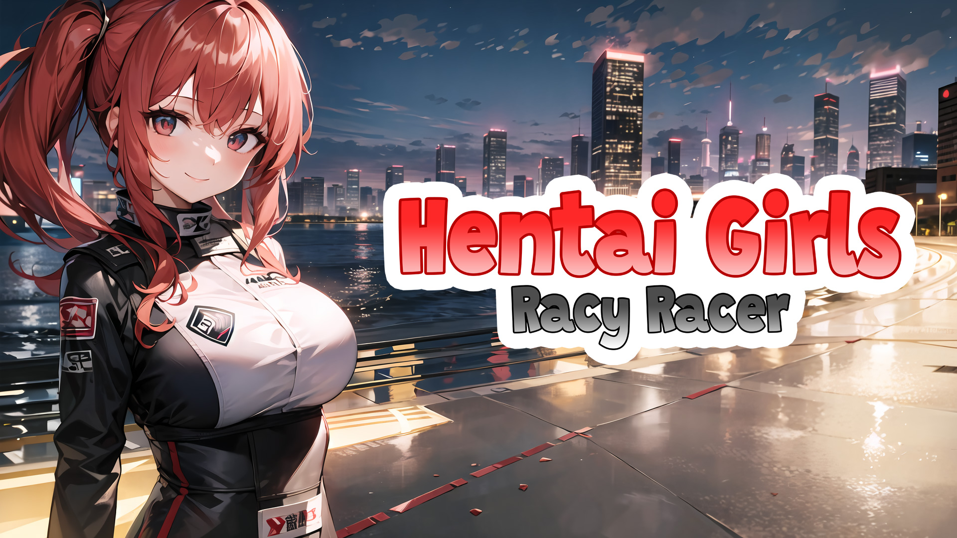 hentai girls: racy racer vertical card thumbnail