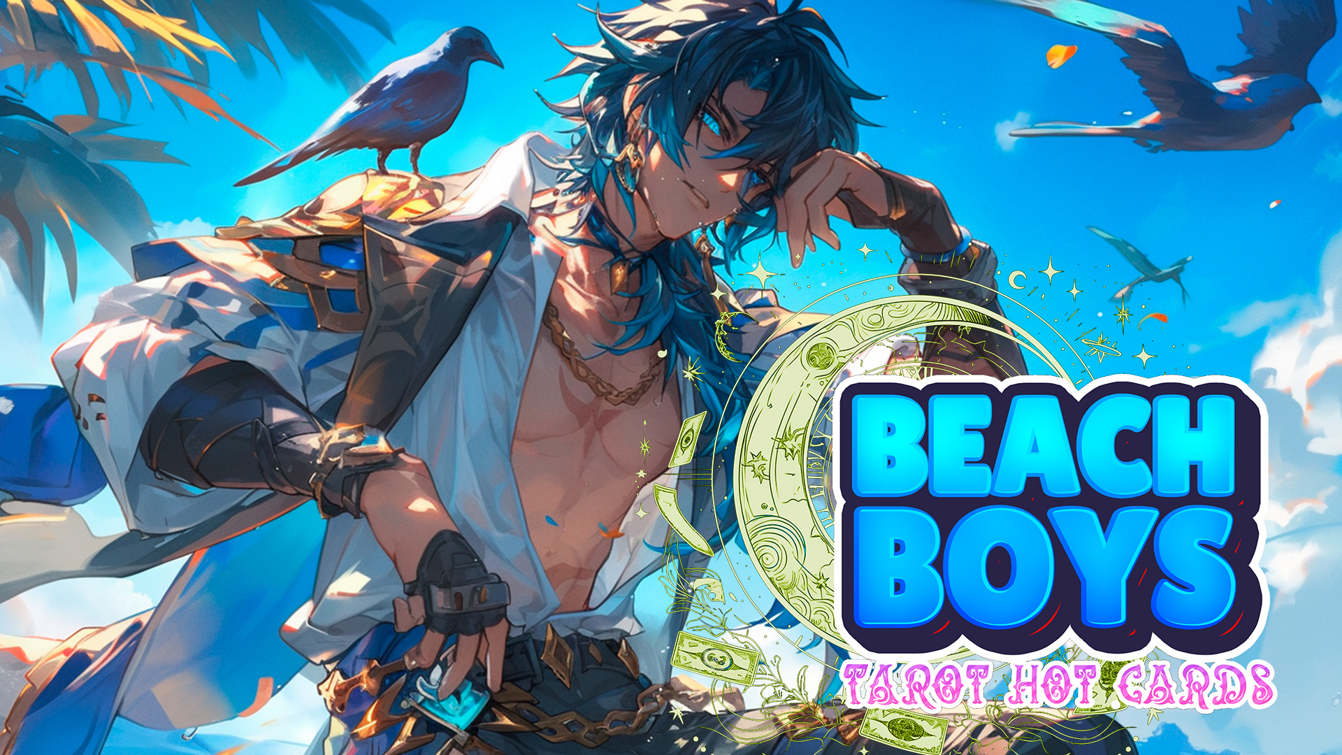 beach boys: tarot hot cards vertical card thumbnail