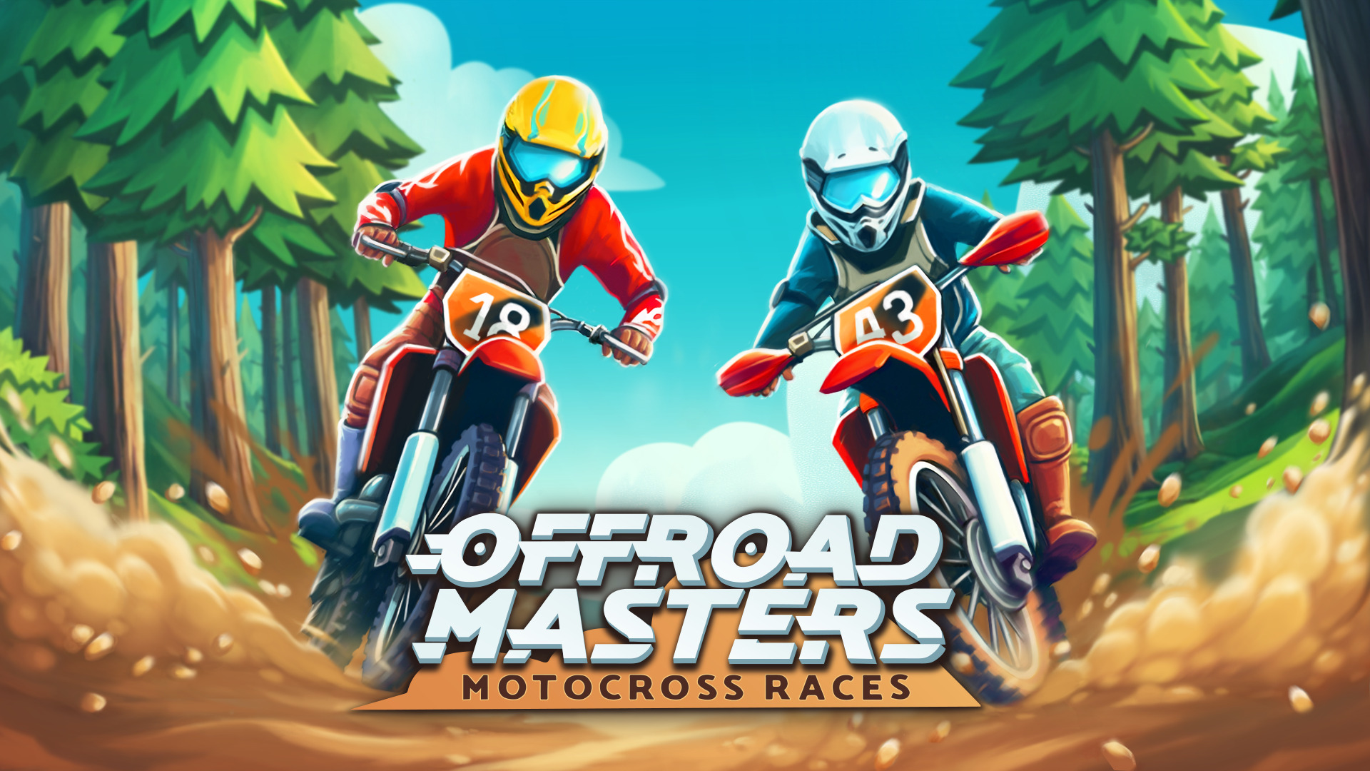offroad masters: motocross races vertical card thumbnail