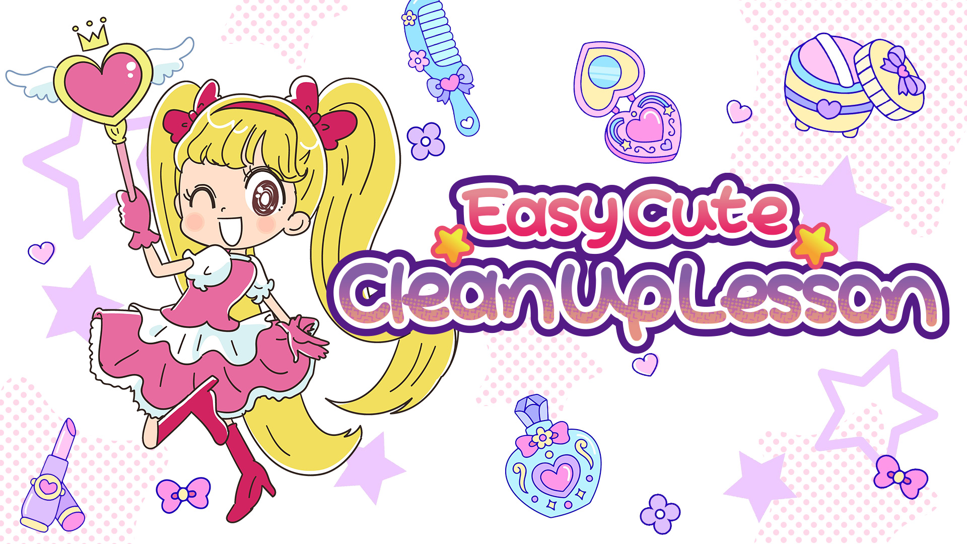 easy cute clean up lesson vertical card thumbnail
