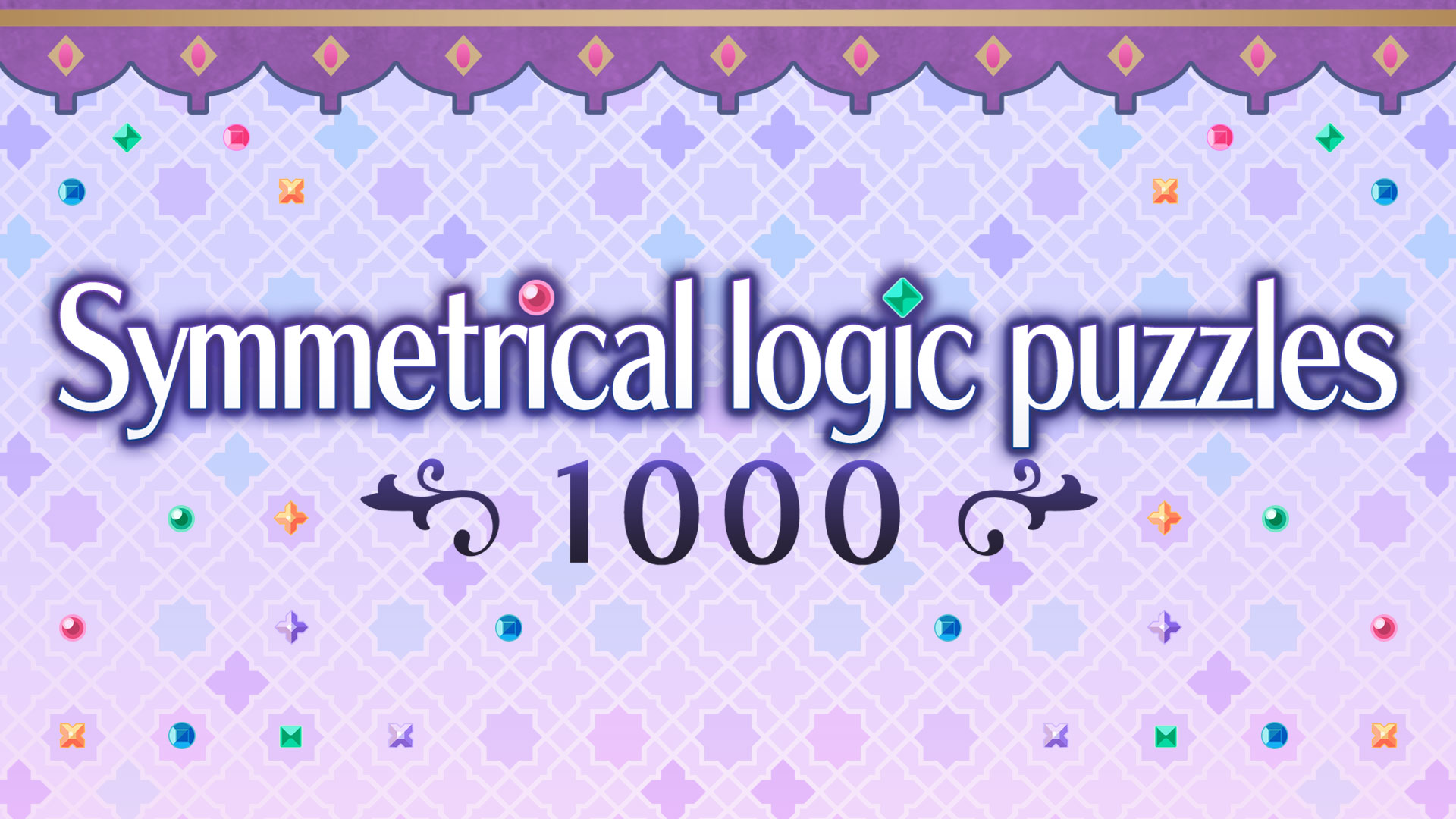 symmetrical logic puzzles 1000 vertical card thumbnail