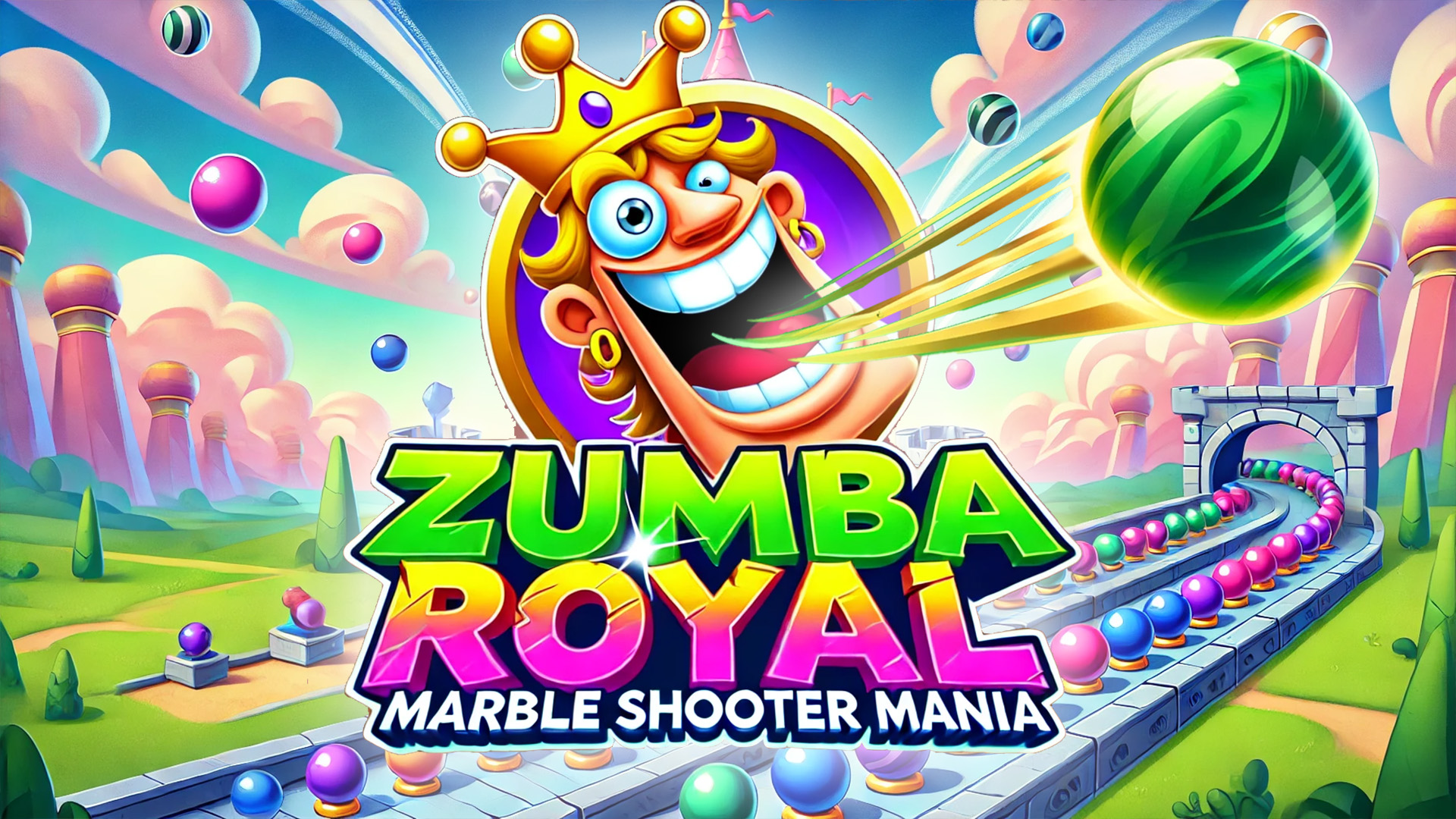 zumba royal marble shooter mania vertical card thumbnail