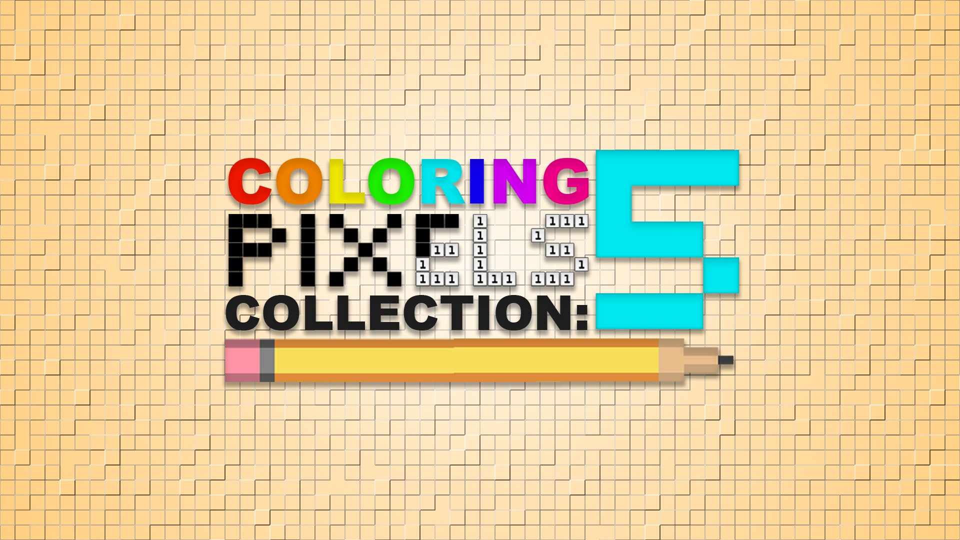 coloring pixels: collection 5 vertical card thumbnail