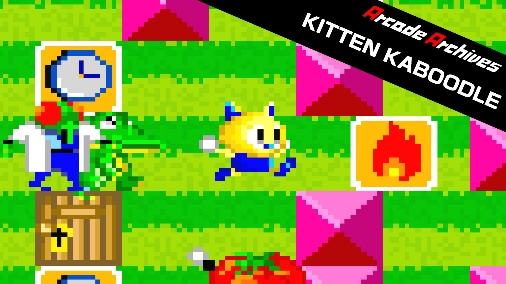 arcade archives kitten kaboodle vertical card thumbnail