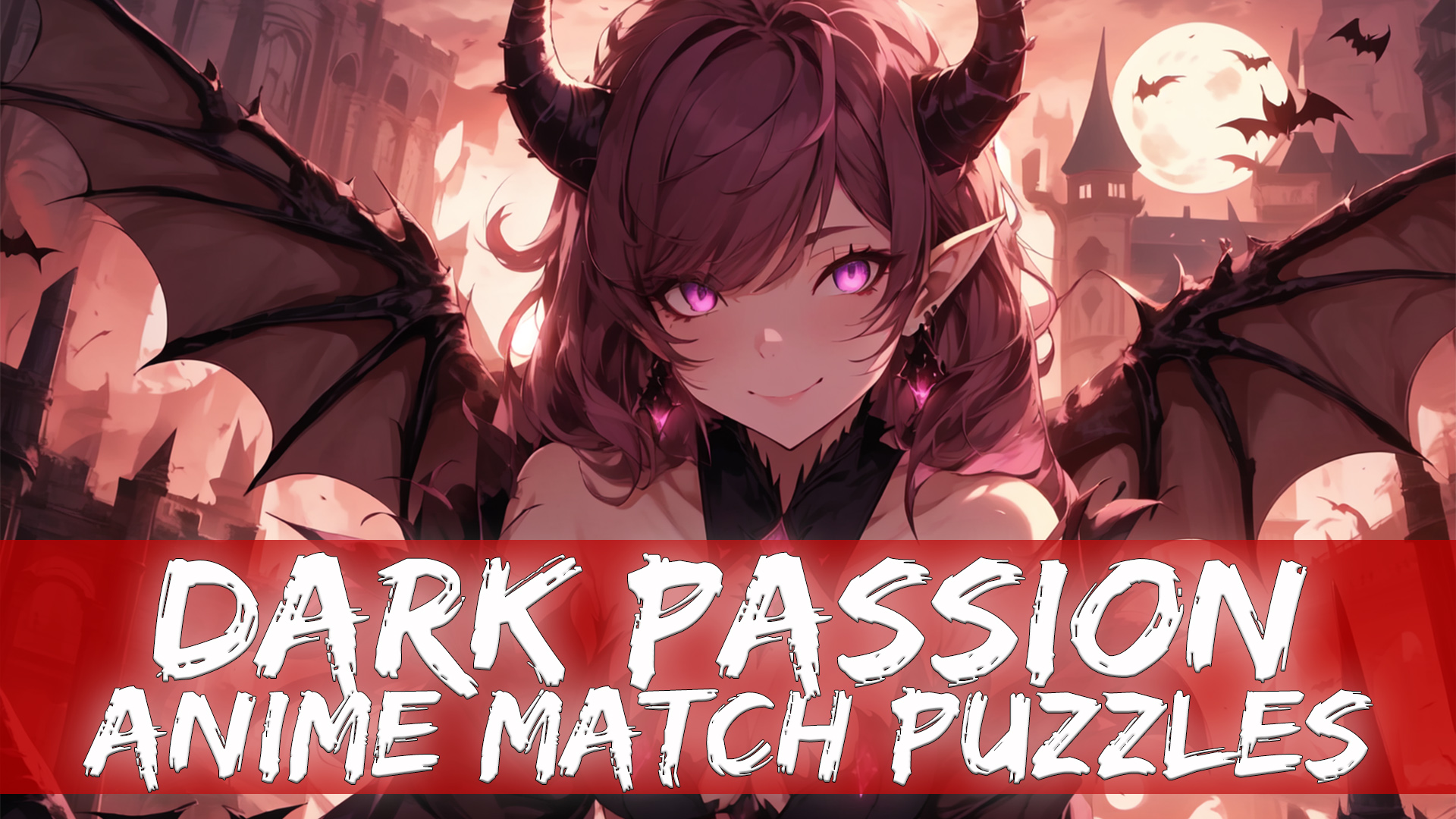 dark passion - anime match puzzles vertical card thumbnail