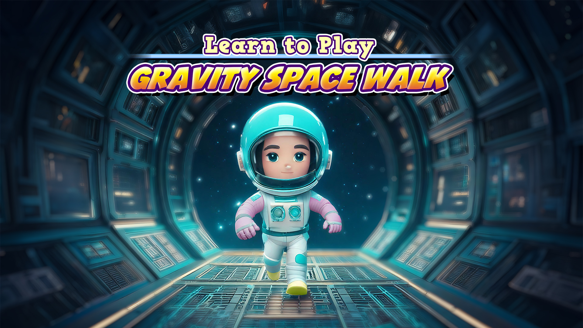 learn to play - gravity space walk vertical card thumbnail