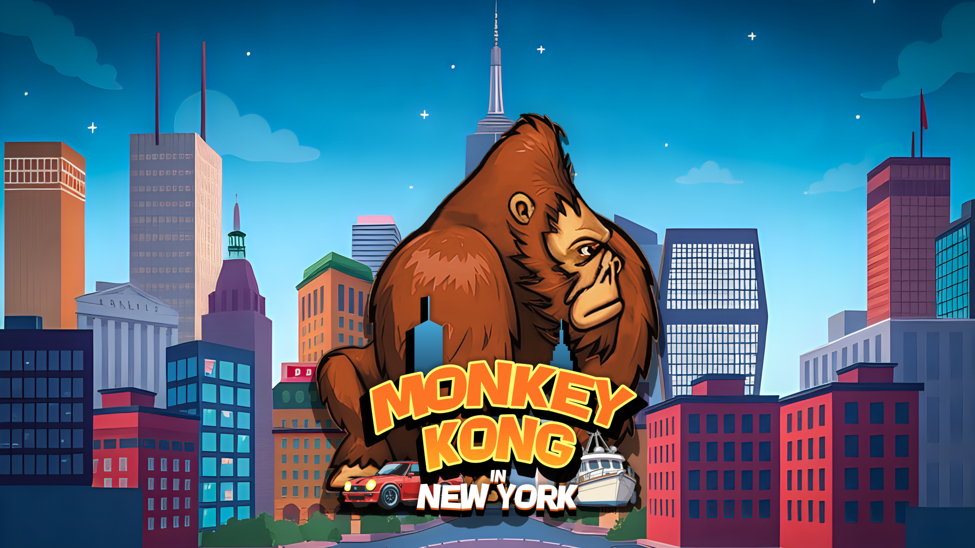 monkey kong in new-york vertical card thumbnail