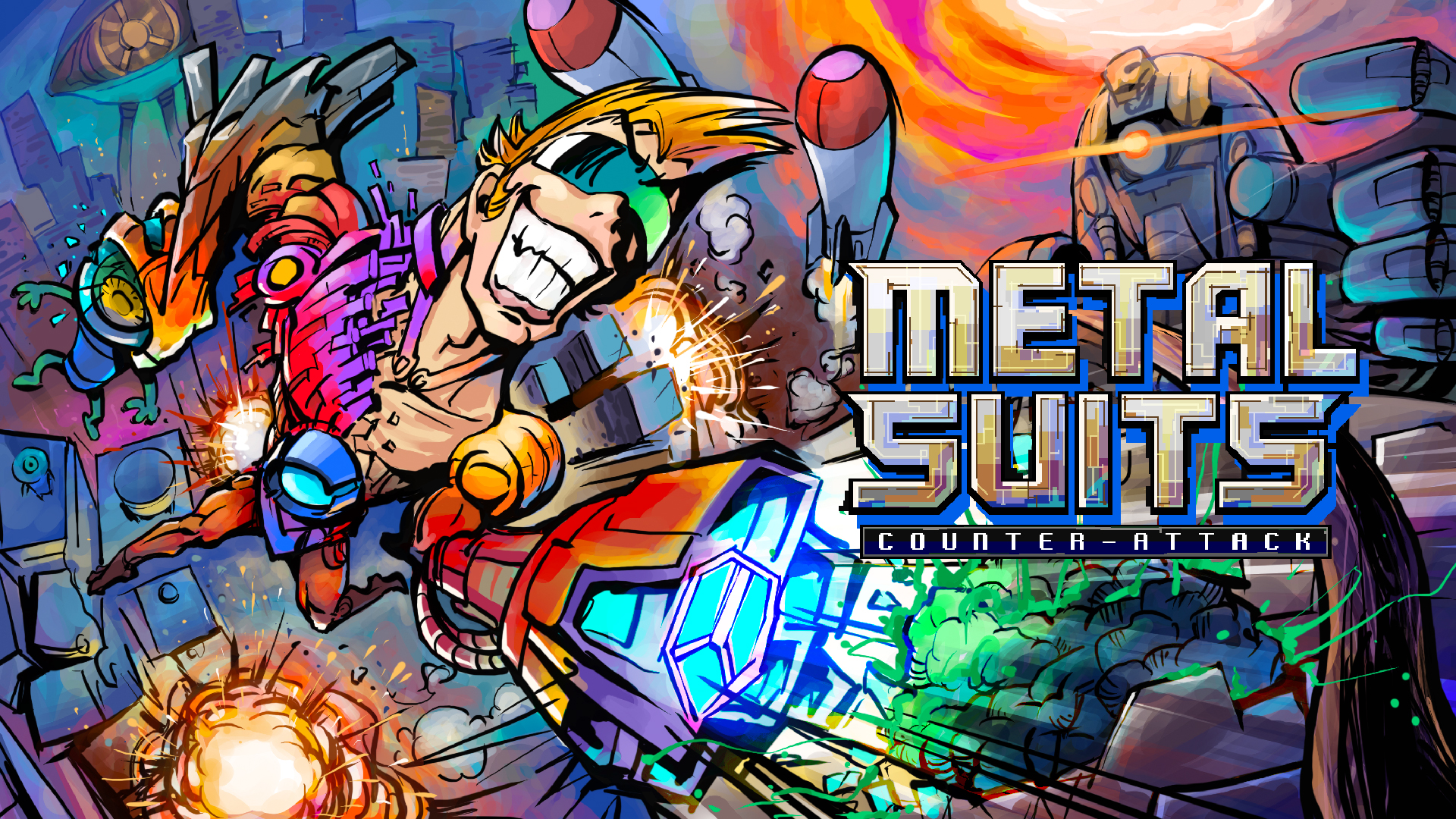 METAL SUITS: Counter-attack