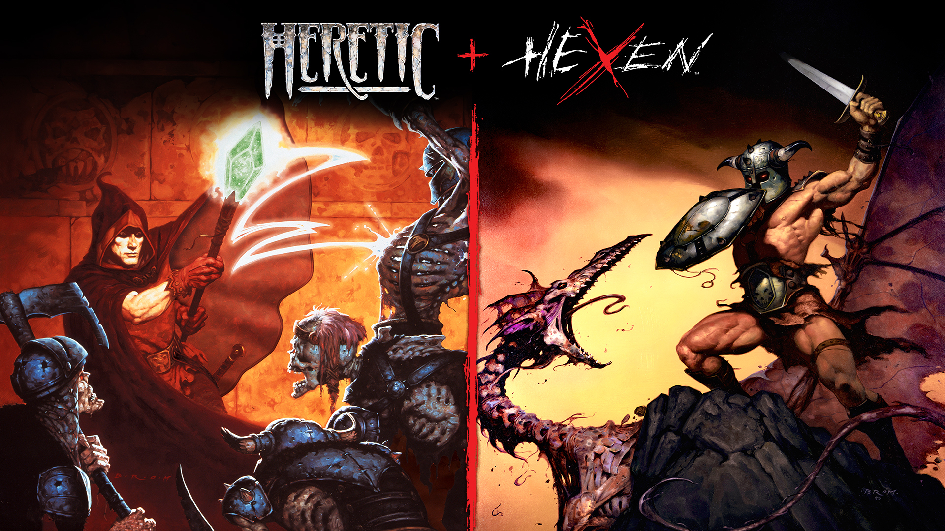 Heretic + Hexen screenshot thumbnail video