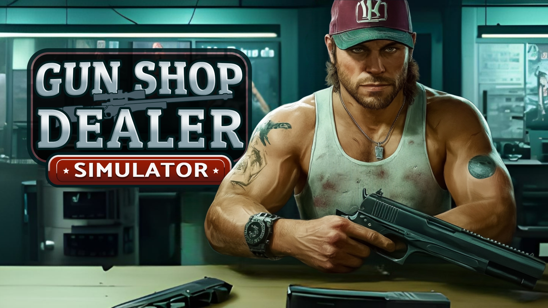 gun shop dealer simulator vertical card thumbnail