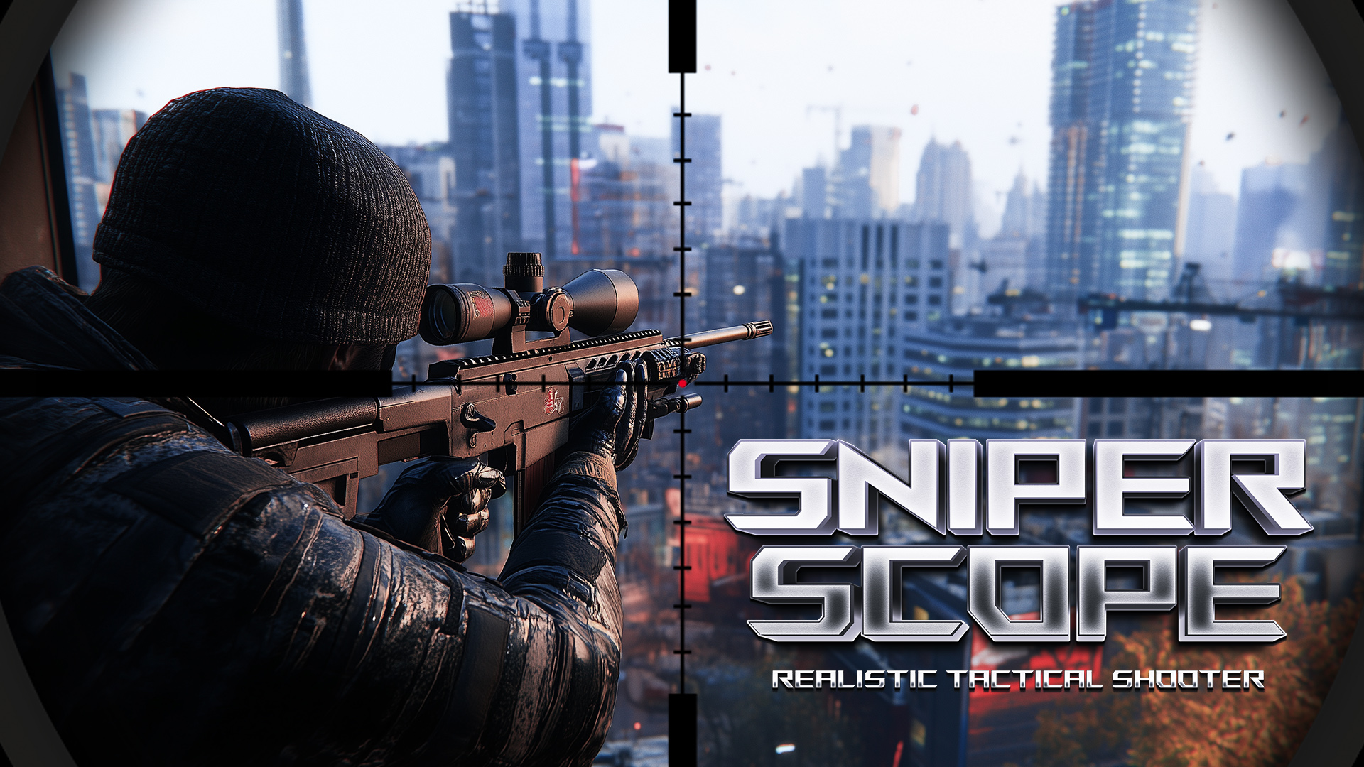 sniper scope: realistic tactical shooter vertical card thumbnail
