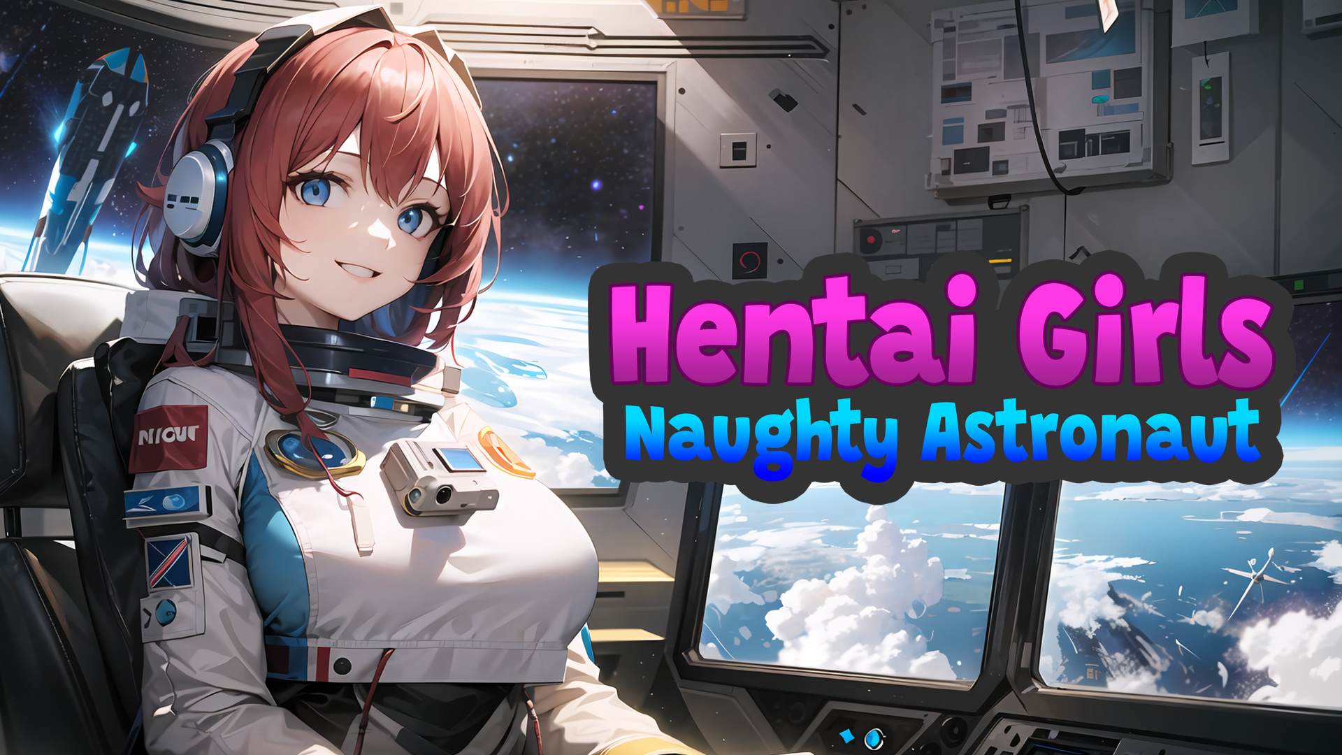 hentai girls: naughty astronaut vertical card thumbnail