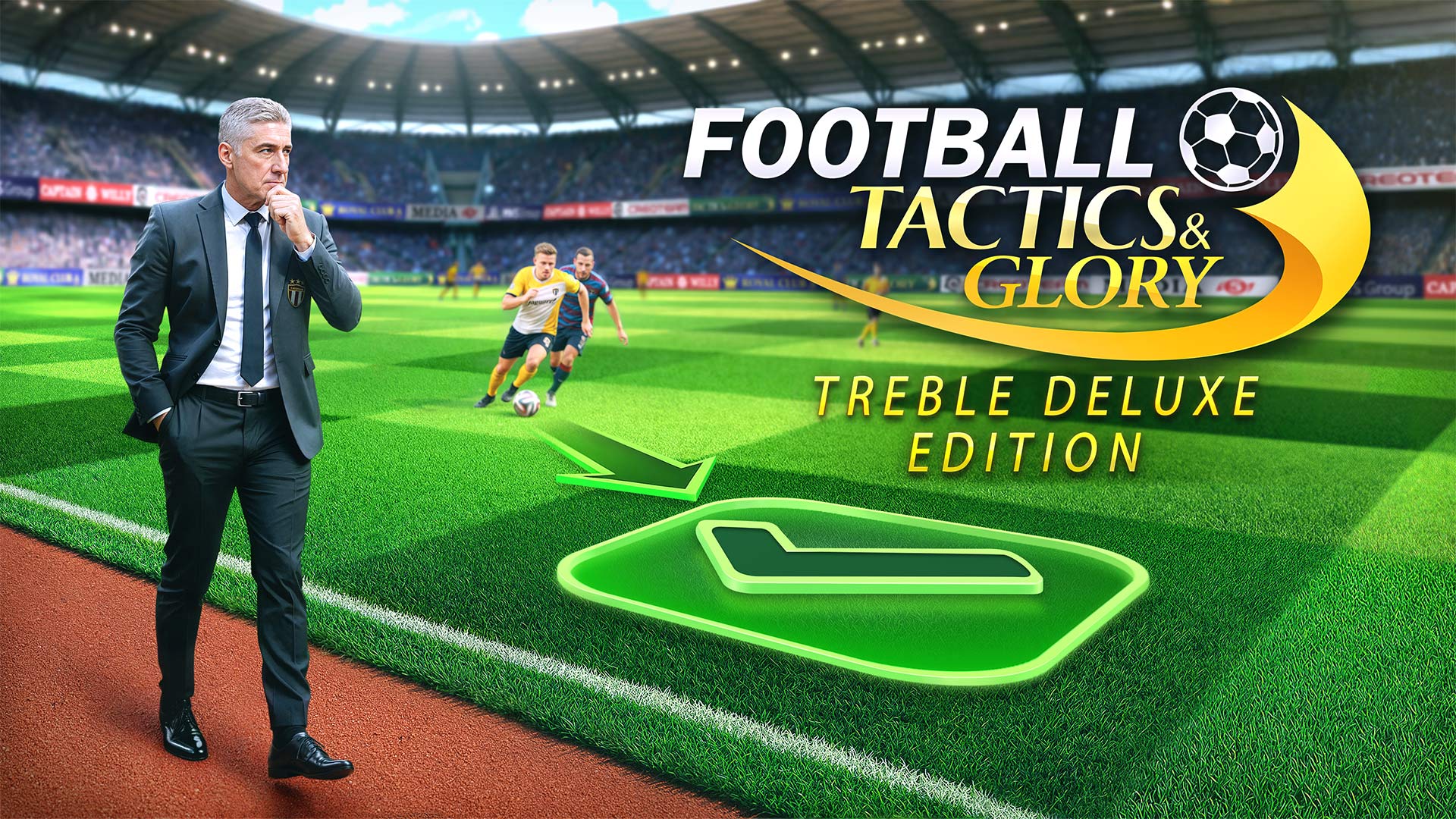 Football, Tactics & Glory Treble Deluxe Edition Nintendo Switch game deal