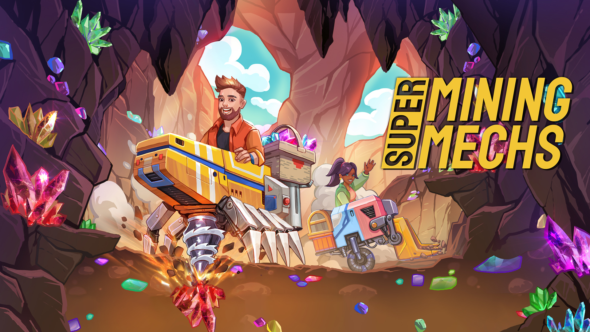 Super Mining Mechs screenshot thumbnail video