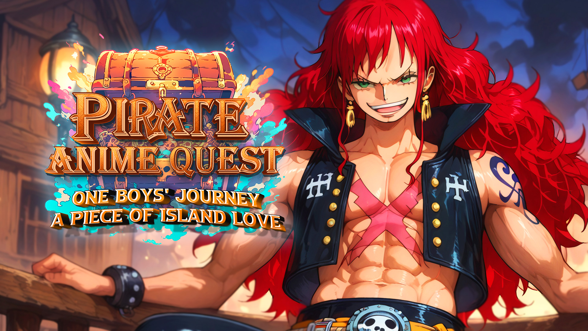 pirate anime quest: one boys' journey, a piece of island love vertical card thumbnail