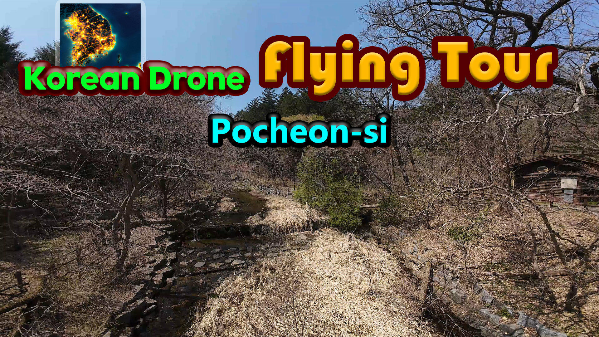 Korean Drone Flying Tour Pocheon-si