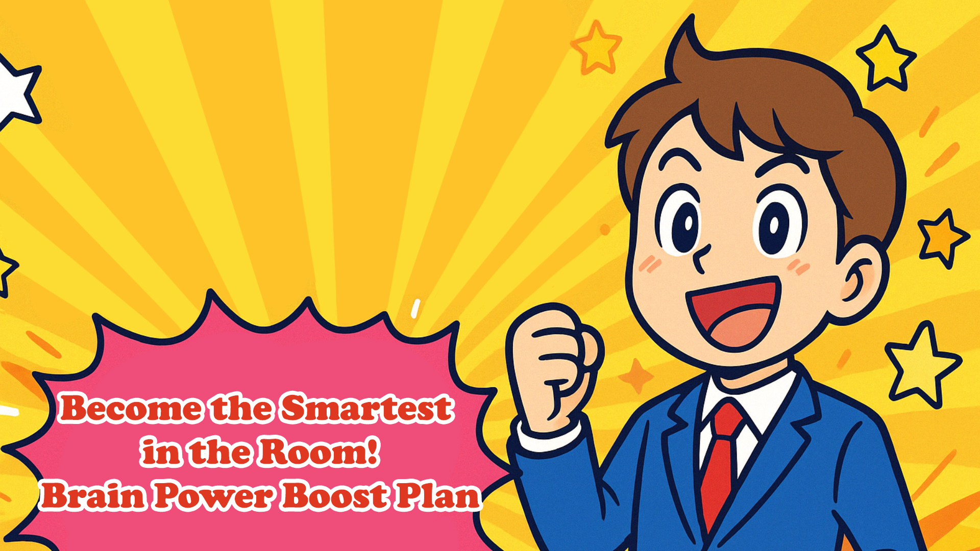 Become the Smartest in the Room! Brain Power Boost Plan