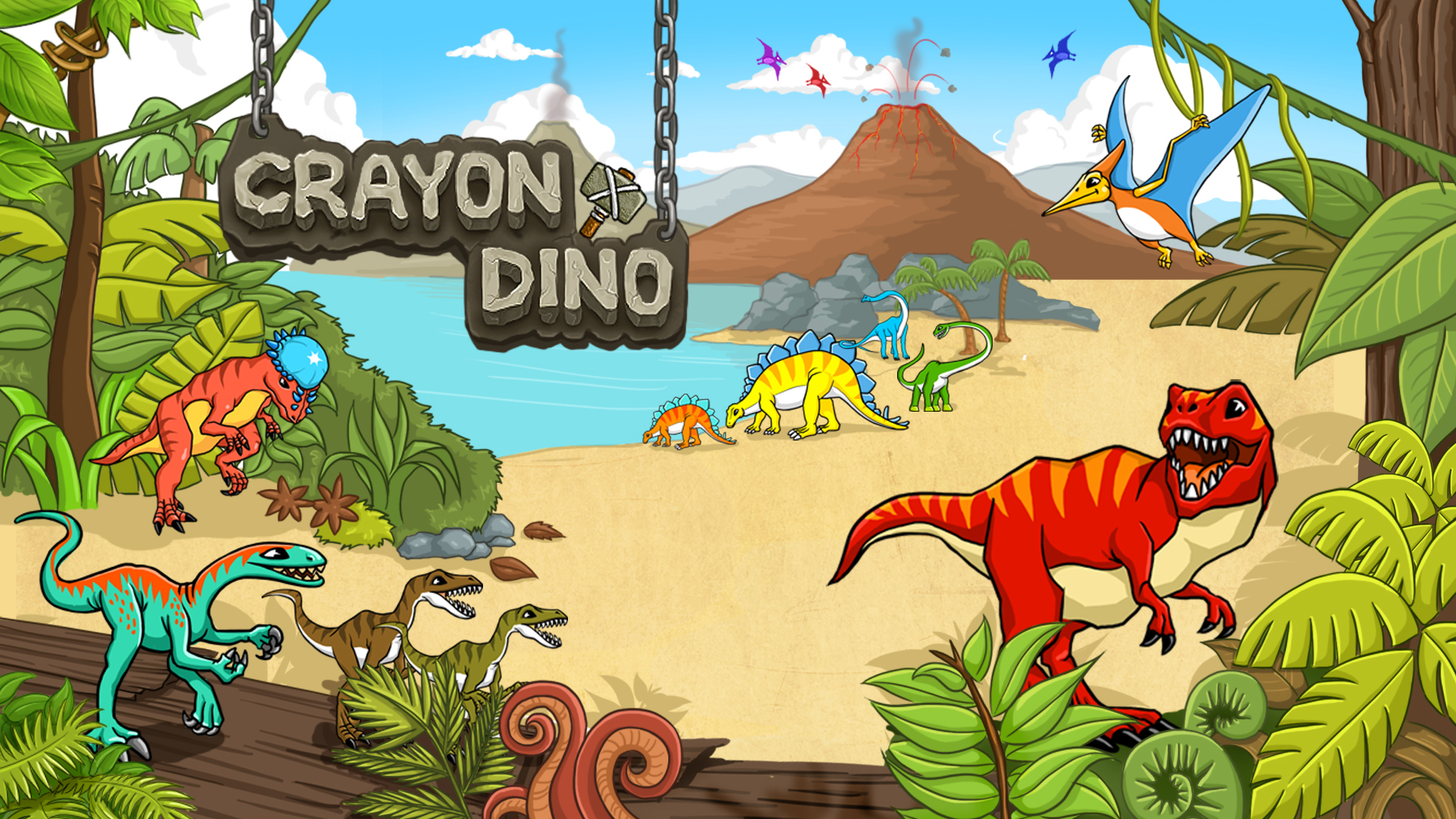 CRAYON DINO