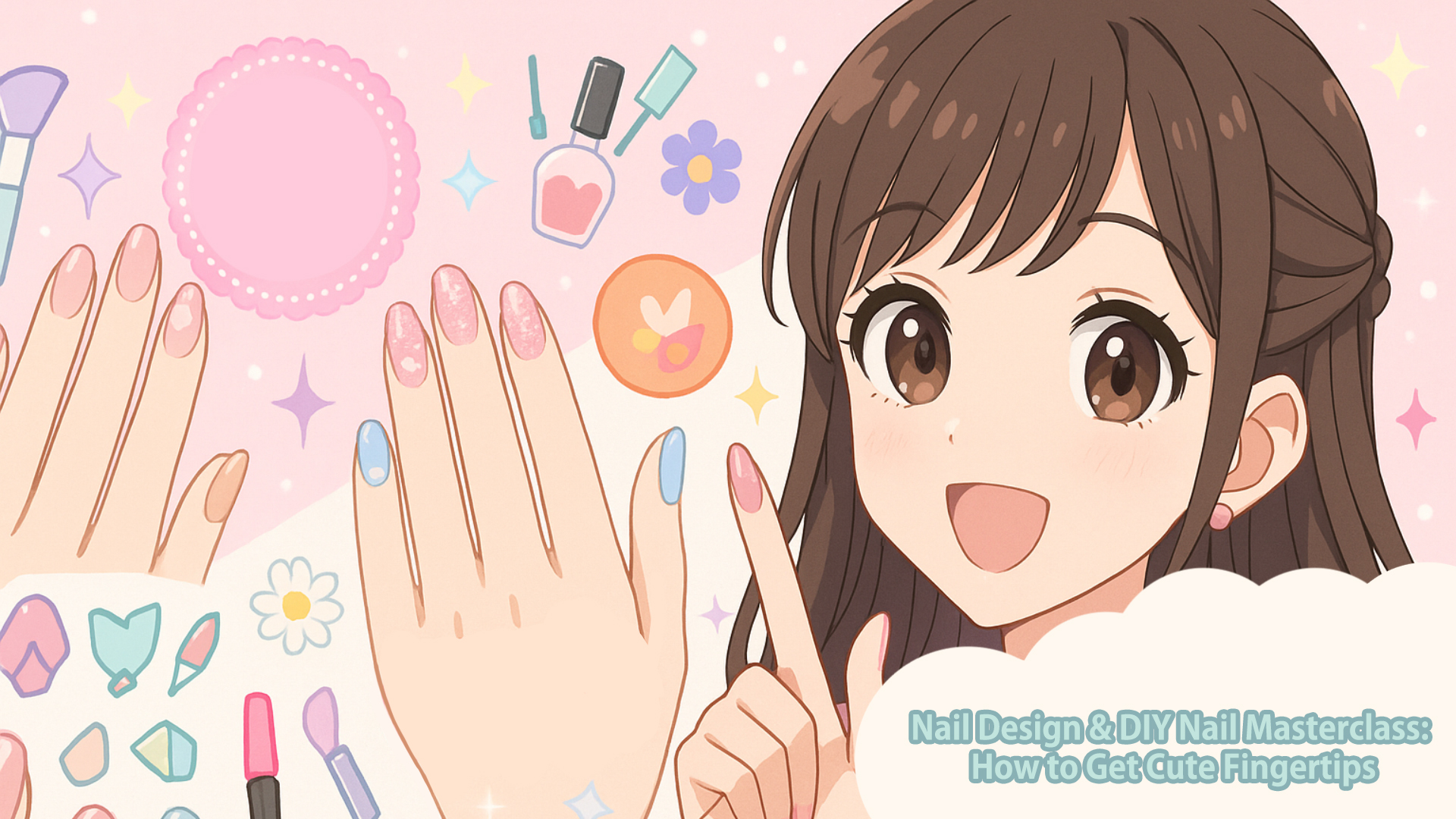 Nail Design & DIY Nail Masterclass: How to Get Cute Fingertips