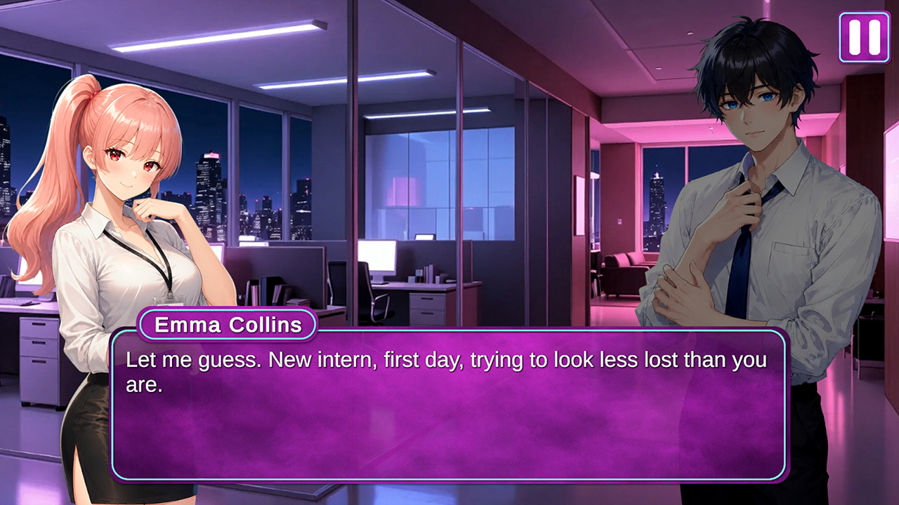 The Intern: Temptation at Work Nintendo Switch gameplay screenshot 2 of 6