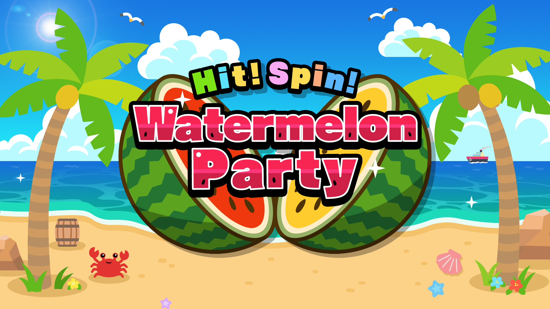 Hit! Spin! Watermelon Party screenshot thumbnail video