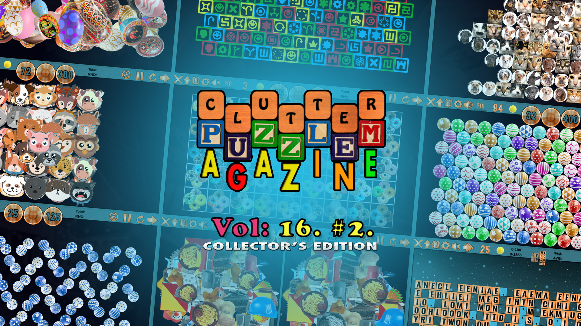 Clutter Puzzle Magazine Vol. 16 No. 2 Collector's